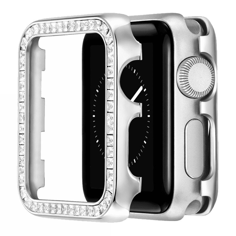 Apple Watch Case Kristall Silber